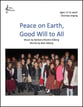 Peace on Earth, Good Will to All Unison/Two-Part choral sheet music cover